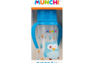 Biberón Munchi Boca Angosta Con Manija 8 Oz