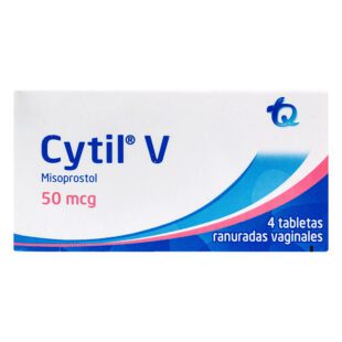 Cytil V 50 Mcg 4 Tabletas