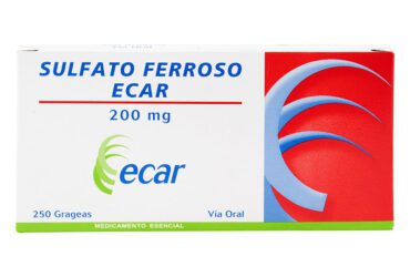 SULFATO FERROSO 200 MGS 250 TAB