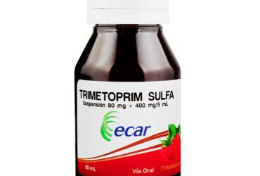 TRIMETOPRIM SULFA 80/400 MG 60 ML ECAR