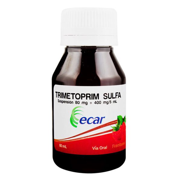 TRIMETOPRIM SULFA 80/400 MG 60 ML ECAR