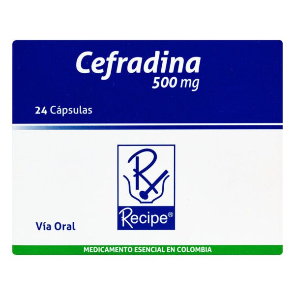 CEFRADINA 500 MG 24 CAP RC