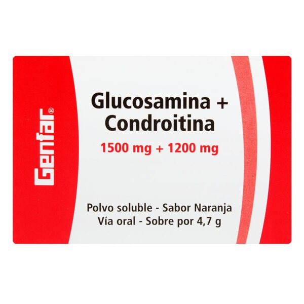 GLUCOSAMINA+CONDROIT. 1500 MG 15 SBS