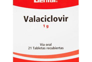 VELACICLOVIR 1 GR 21 TAB GF