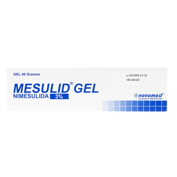 MESULID GEL 3% 40 GR