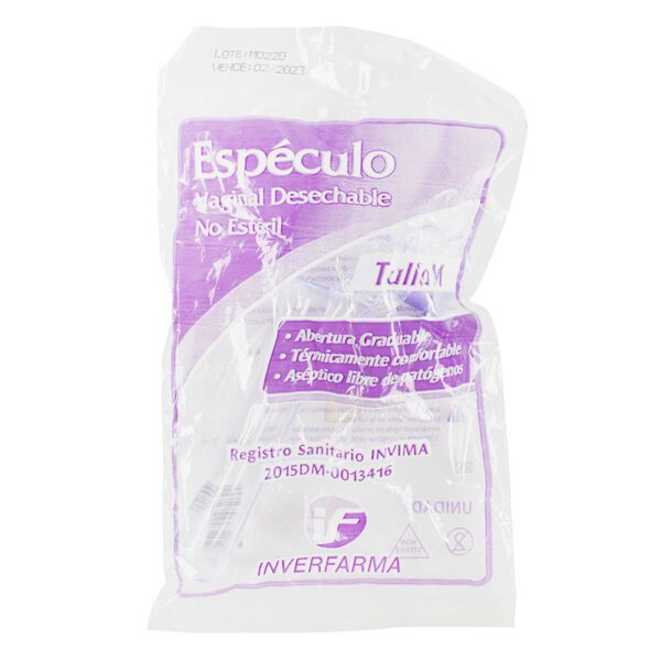 ESPECULO DESECHABLE MONHEL