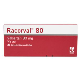 Racorval 80 Mg 28 Tabletas(M)18569