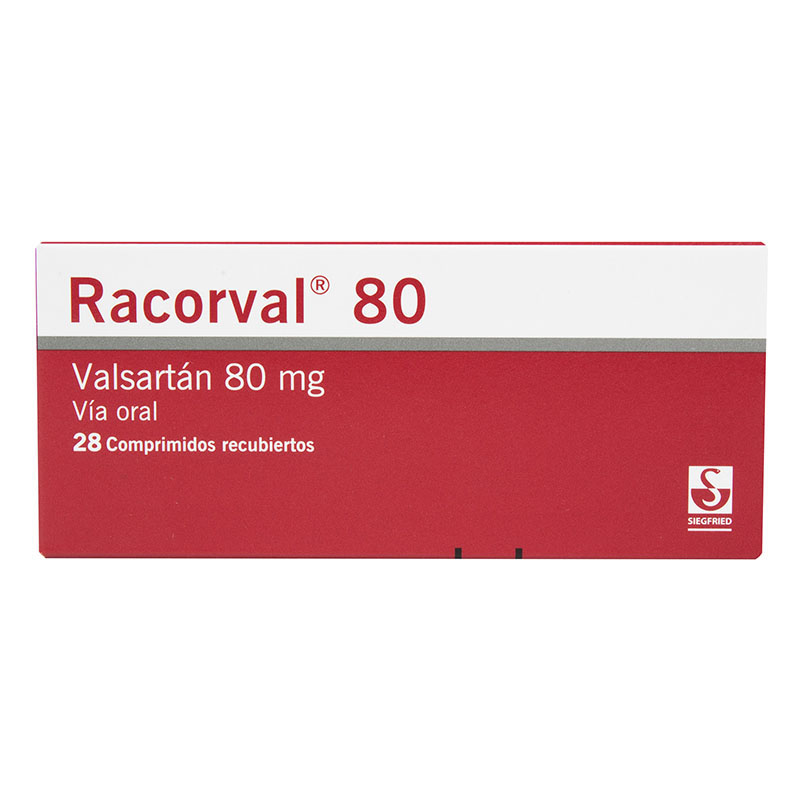 Racorval 80 Mg 28 Tabletas(M)18569