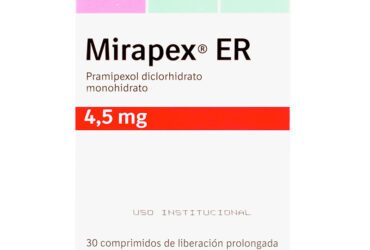 EPS-MIRAPEX ER 4.5 MG X30 TABLETAS