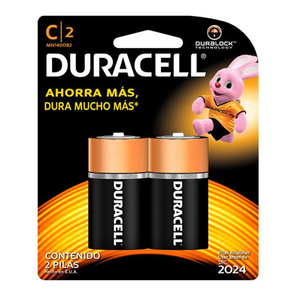 PILA DURACELL C REDONDA