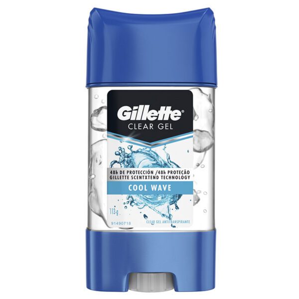 DTE GILLETTE 3X GEL 113 GR COOL WAVE