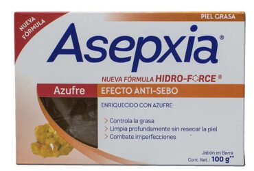 JABON ASEPXIA 100 GR AZUFRE