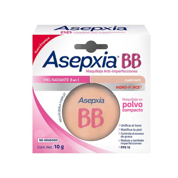 POLVO COMP ASEPXIA BB CLARO MATE