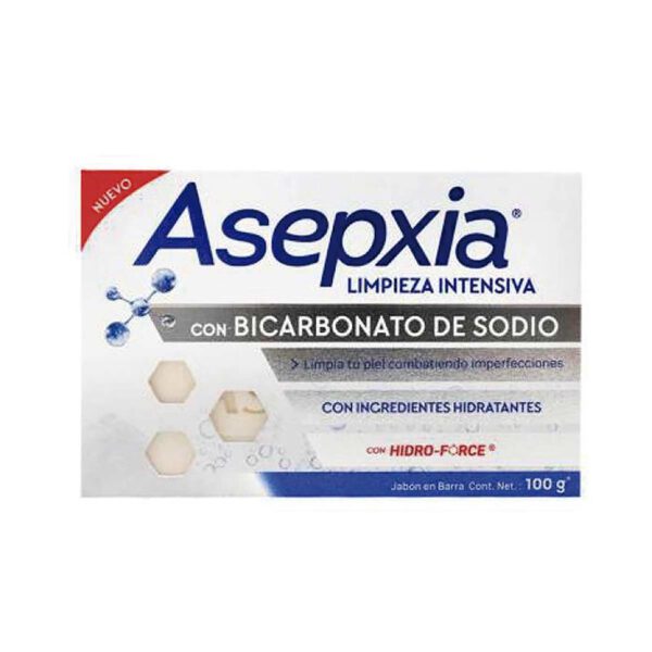 JABON ASEPXIA 100 GMS BICARBONATO