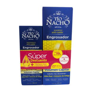 Shampoo Tio Naceng 415 Ml + Tratamiento Engrosador 135 Ml(Sf)