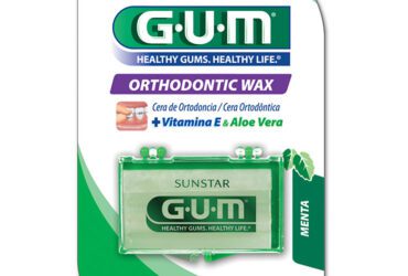 CERA DE ORTODONCIA GUM 5 BARRAS MENTA