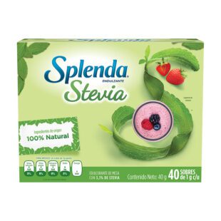 Splenda Stevia Naturals 80 Gr 40 Sobres