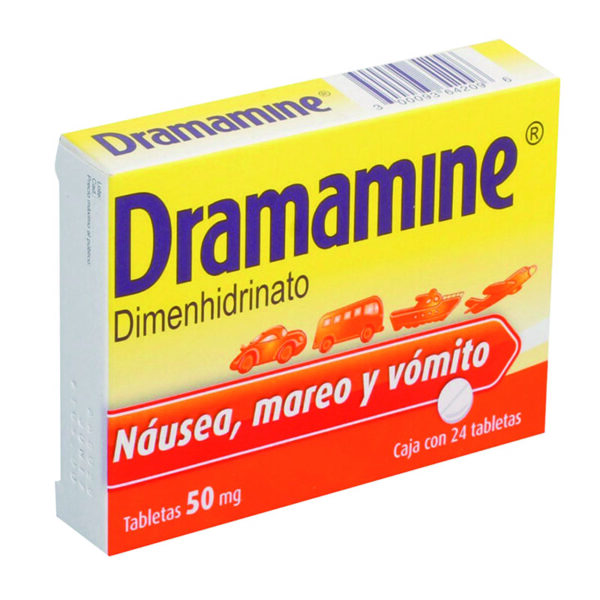 DRAMAMINE 50 MG 24 TAB
