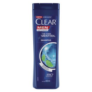 Shampoo Clear Ice Cool Menthol 400 Ml