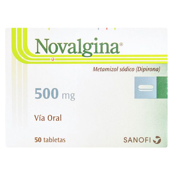 NOVALGINA 500 MGS X 50 TAB