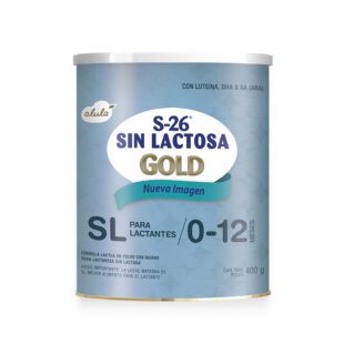 LECHE S-26 ALULA SIN LACTOSA GOLD 400 GR