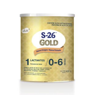 LECHE S-26 GOLD NF 400 GMS