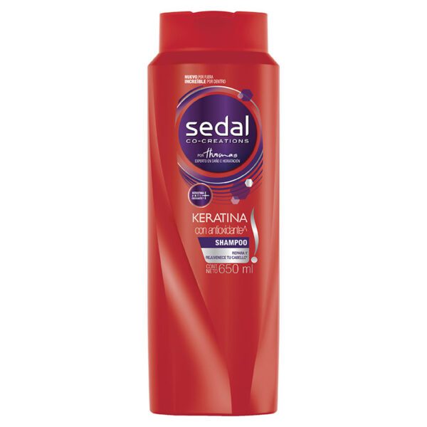 CHA.SEDAL 650 ML KERATINA ANTIOXIDANTE