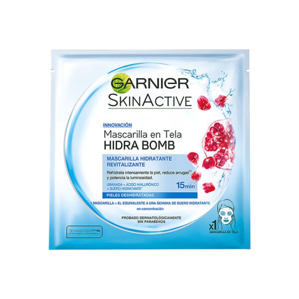 MASCARILLA TELA GARNIER HIDRA BOMB