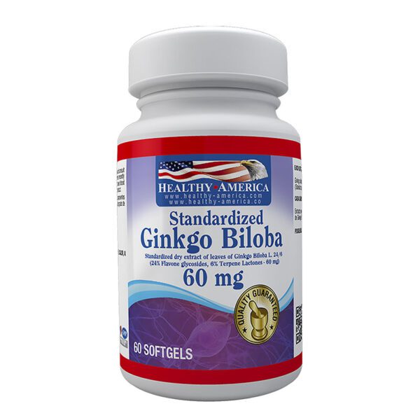 GINKGO BILOBA 60 MG 60 SOFT. H.A