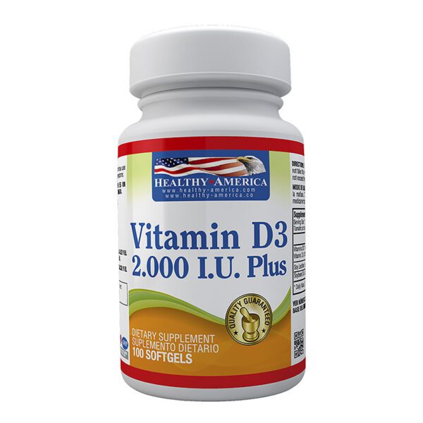 VITAMINA D3 2000 UI 100 CAPS