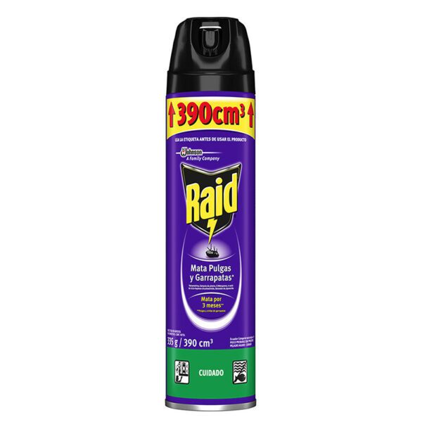 RAID 390 ML SPRAY MATA PULGAS