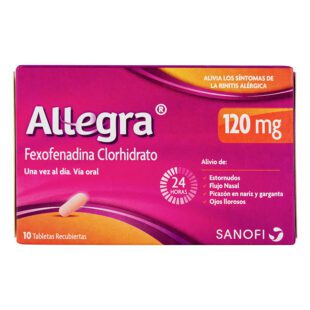 ALLEGRA 120 MGS 10 TAB
