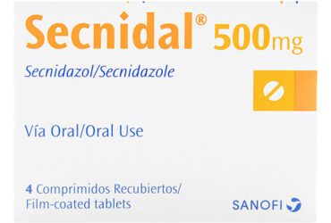 Secnidal 500 Mg 4 Tabletas