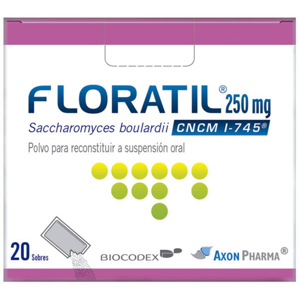 FLORATIL 250 MG 20 SBS