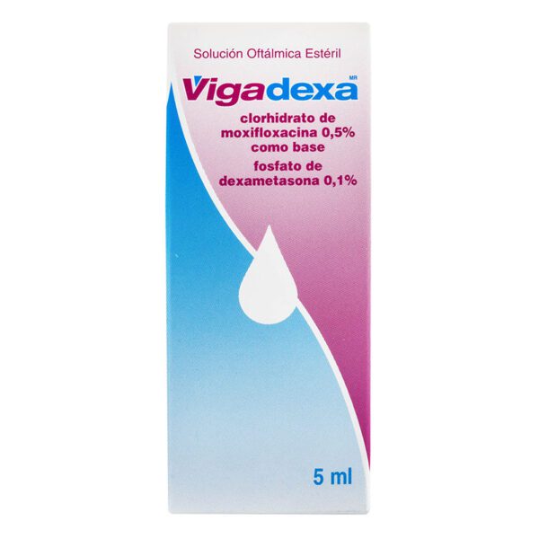 VIGADEXA GOTAS 5 ML SOLUCION OFTALMICA