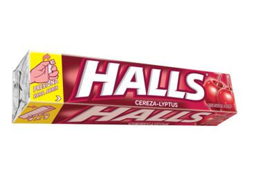 HALLS CHERRYLYPTUS 12 BARRAS
