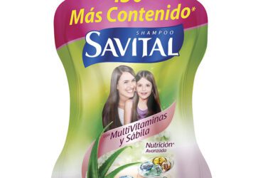 Shampoo Savital Multivitaminas Sábila 25 Ml 20 Sobres