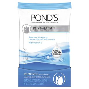 Toalla Desmaquilladora Ponds Original Fresh 28 Unidades