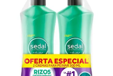 CREMA P/PEINAR SEDAL 300 ML RIZ.DEF 2 UN