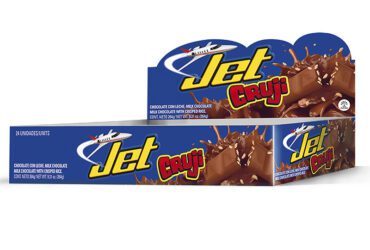 CHOCOLATINA JET 11 GMS CRUJI 24 UNI