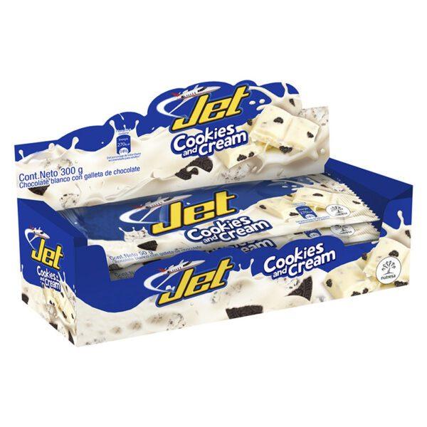 CHOCOLATINA JET 50 GMS COOKIES AND CREAM