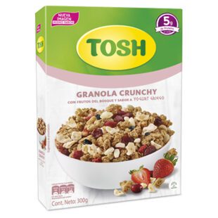 Cereal Granola Tosh Yogurt Griego 300 Gr