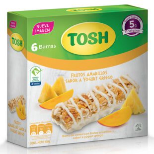 BARRA CEREAL TOSH FRUT. AMARILLO