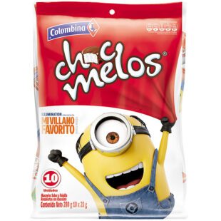 Chocmelos Minions 28 Gr. 10 Unidades