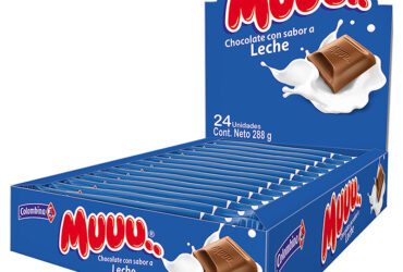 CHOCOLATINA MUUU LECHE 12 GR 24 UNID