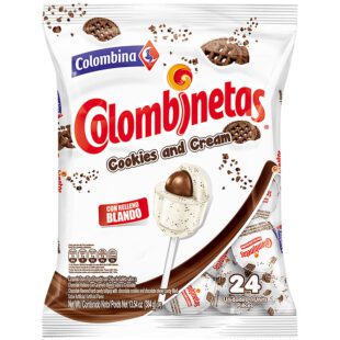 Colombineta Cookies And Cream 24 Unidades