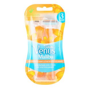Máquina Desechable Venus Malibú 2 Unidades