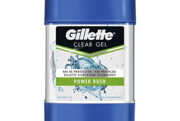 DTE GILLETTE GEL 82 GMS POWER BEADS RUSH