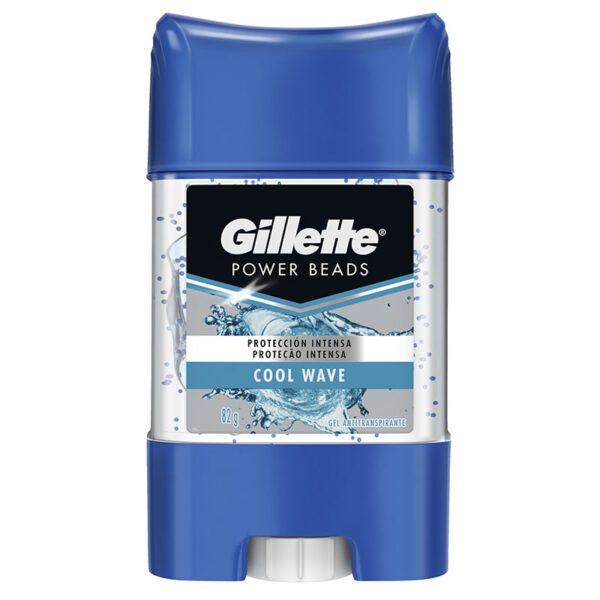 DTE GILLETTE GEL 82 GMS POWER BEADS COOL
