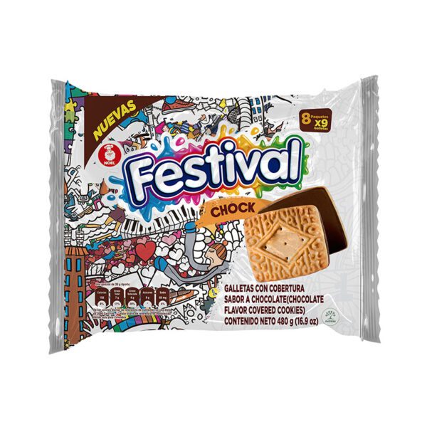 G FESTIVAL CHOCK X 8 UNI